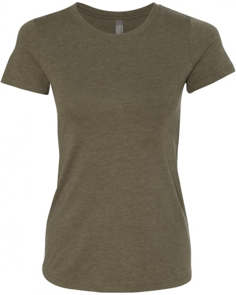 Ladies' Triblend Crew S MILITARY GREEN $7.38 T-Shirts