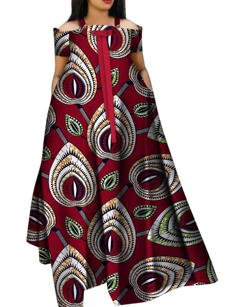 African Dresses for Women Plus Size Fashion Robe African Maxi Long Dress Ankara Print Vestidos Dashiki Party Clothes for Lady...