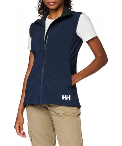 Women's Paramount Softshell Vest Navy $37.95 Activewear