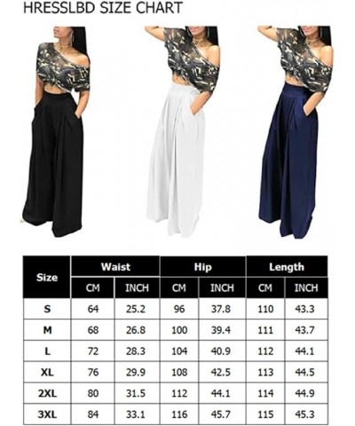 Wide Leg Pants for Women, Palazzo Pants for Women High Waist, Business Casual Pants for Women, Womens Lounge Pants Polka Dot ...