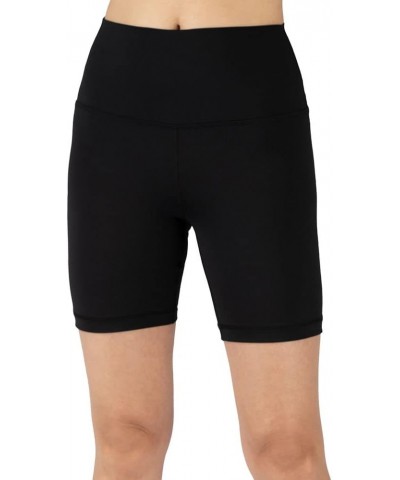 Lux High Waist Squat Proof Biker Short - 2 Pack 5", 7 Cayenne/Black 5" Elastic Free $9.43 Activewear