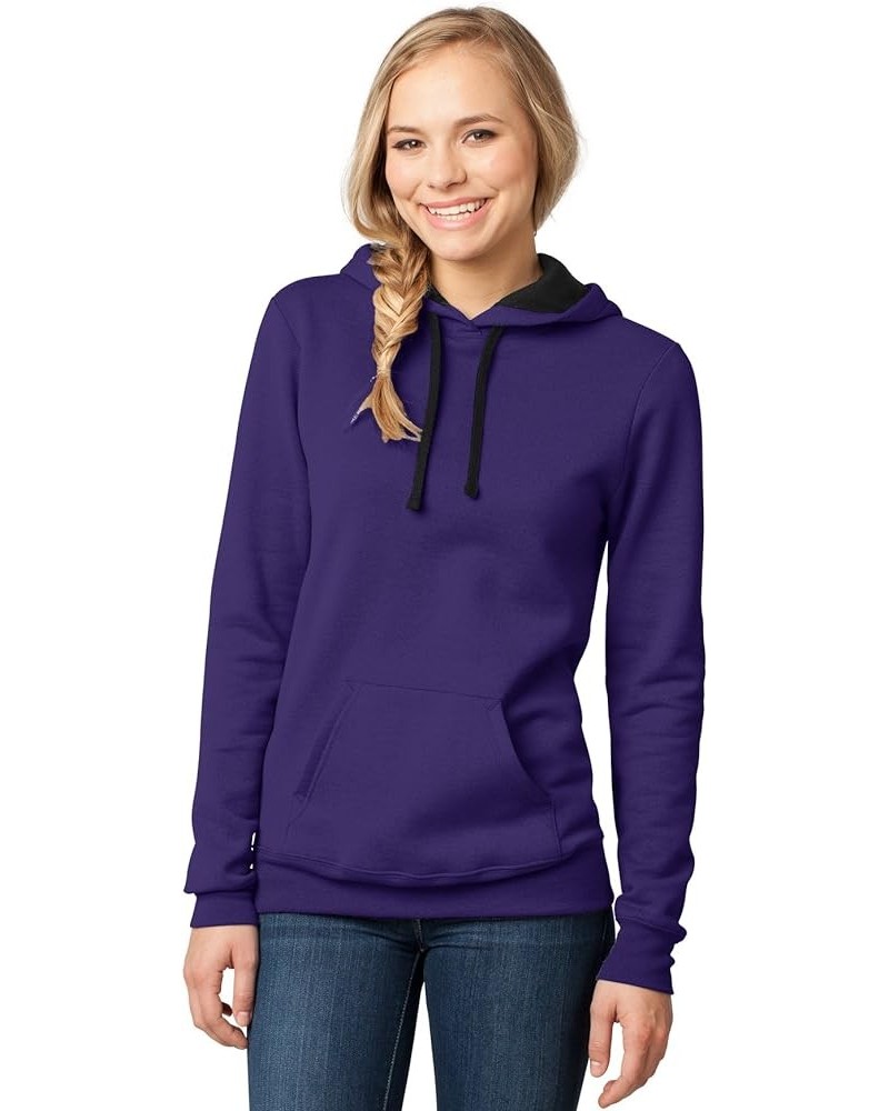 Women's The Concert Fleece Hoodie Purple $10.46 Hoodies & Sweatshirts