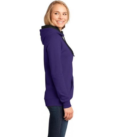 Women's The Concert Fleece Hoodie Purple $10.46 Hoodies & Sweatshirts