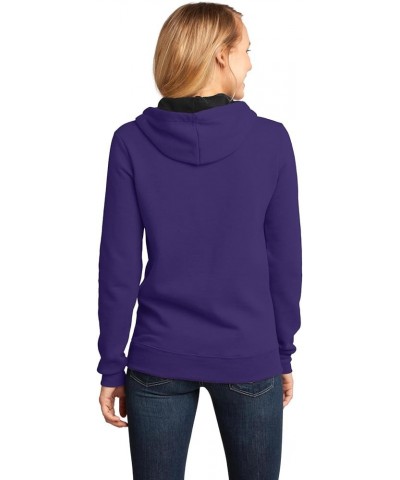 Women's The Concert Fleece Hoodie Purple $10.46 Hoodies & Sweatshirts