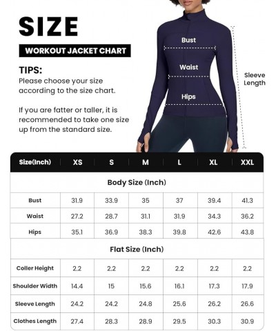 Women's Running Jackets Full Zip Athletic Jackets Slim Fit Workout Gym Yoga Track Jackets with Pockets A1-royal Blue $22.54 J...