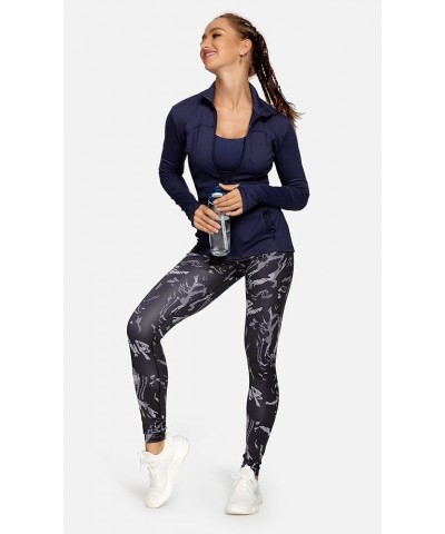 Women's Running Jackets Full Zip Athletic Jackets Slim Fit Workout Gym Yoga Track Jackets with Pockets A1-royal Blue $22.54 J...