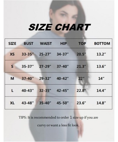 Two Piece Outfits for Women Fitted Crew Neck T-shirt High Waist Leggings Biker Shorts Matching Sets Streetwear Neon-shorts $1...