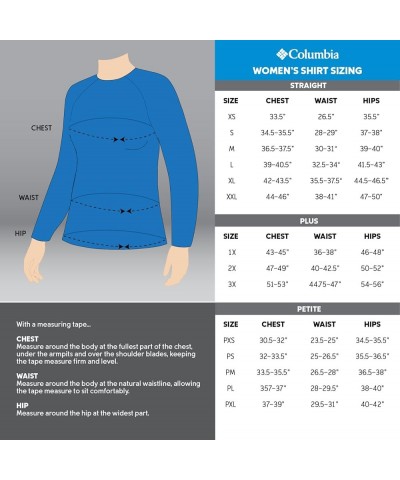 Women's Super Tidal Tee Long Sleeve Opal Blue, Pfg Gradient $22.24 Activewear