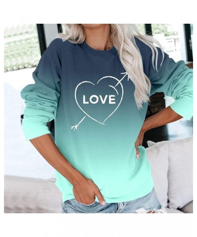 Women Valentine's Day Printing Sweatshirt Sweater Coat,Knit Tops,Ugly Sweater Christmas,Christmas Clothes A2-l $6.41 Sweaters