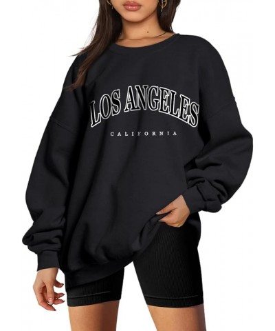 Oversized Sweatshirts for Women Fleece Hoodies Crewneck Pullover Comfy Sweaters Clothes Fall Winter Fashion 2023 Lablack $15....