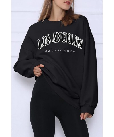 Oversized Sweatshirts for Women Fleece Hoodies Crewneck Pullover Comfy Sweaters Clothes Fall Winter Fashion 2023 Lablack $15....