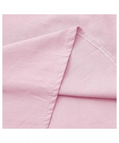 Linen Dresses for Women 2023 Long Sleeve Fashion Casual Loose Fitted Plain Maxi T Shirt Dress… C-pink $6.71 Socks