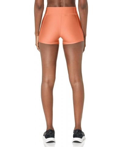 Women's HeatGear Mid Rise Shorty (868) Mellow Orange / / White $11.94 Activewear