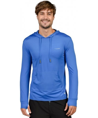 UV Protection Clothing For Men Hoodies Lightweight For Men Shirts Unisex Sun Shirt Sun Block Men Pool Clothing Royal $10.98 T...