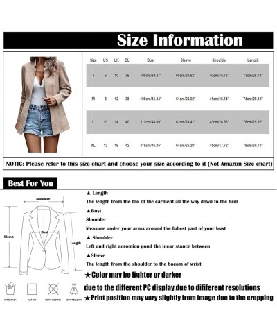 Trench Coat for Women 2023 Trendy Open Front Cardigan Long Sleeve Lapel Slouchy Winter Jacket Solid Pea Coats B-beige $8.80 C...