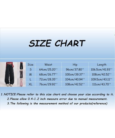 Cargo Pants Women Oversized Cargo Sweatpants High Waist Camo Cargo Pants Baggy Cargo Joggers Adjustable Athletic Pants Black ...