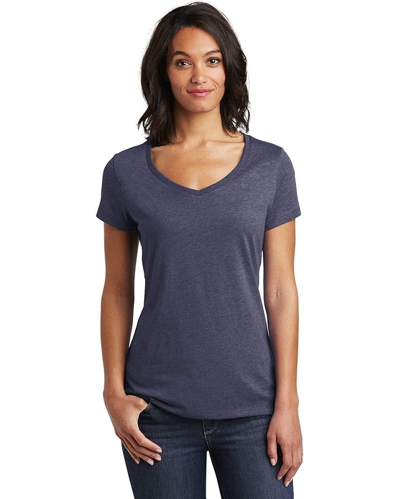 womens Dt6503 Heathered Navy $7.94 T-Shirts