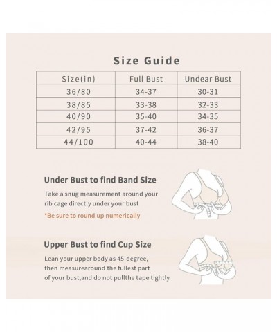 Front Button Bra, Front Closure Sports Bras Women Cotton Ultra Soft Cup, Wireless Cotton Convenient Bra for Womens Beige $9.8...