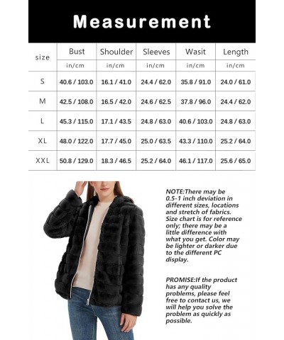 Women's Faux Fur Fleece Coat Sherpa Fuzzy Faux Shearling Zipper Casual Winter Warm Oversized Outwear Black, Soft $30.55 Jackets