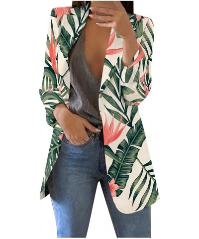 Halloween Long Sleeve Blazer for Women Plus Size Funny Blazer Wedding Lapel Polyester Floral Comfort Hide 02-dark Green $9.70...