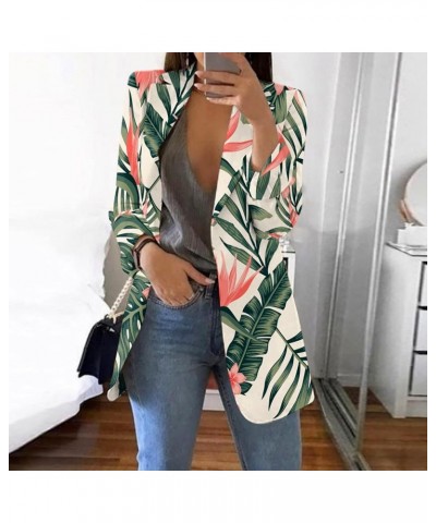 Halloween Long Sleeve Blazer for Women Plus Size Funny Blazer Wedding Lapel Polyester Floral Comfort Hide 02-dark Green $9.70...