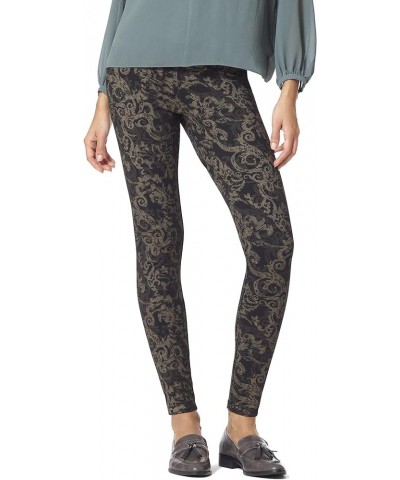 Women's Reversible Ponte Leggings Brocade $23.10 Leggings