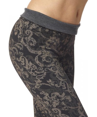 Women's Reversible Ponte Leggings Brocade $23.10 Leggings