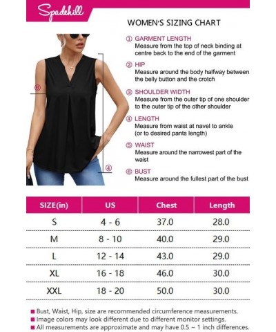 Womens Summer Chiffon V-Neck Tank Tops Black $13.19 Tanks