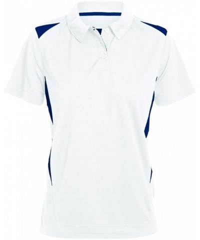 Women's 5013 White/Navy $13.09 Shirts