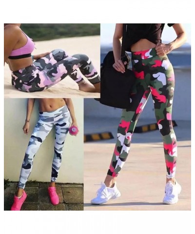 Women's High Waisted Yoga Pants Athletic Sports Running Leggings Full Length Tummy Control Printable Pineapple $16.51 Activewear