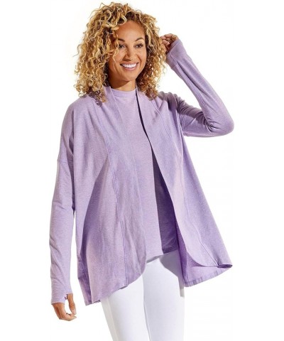 UPF 50+ Women's LumaLeo Sun Wrap - Sun Protective Soph Lilac Heather $40.42 T-Shirts