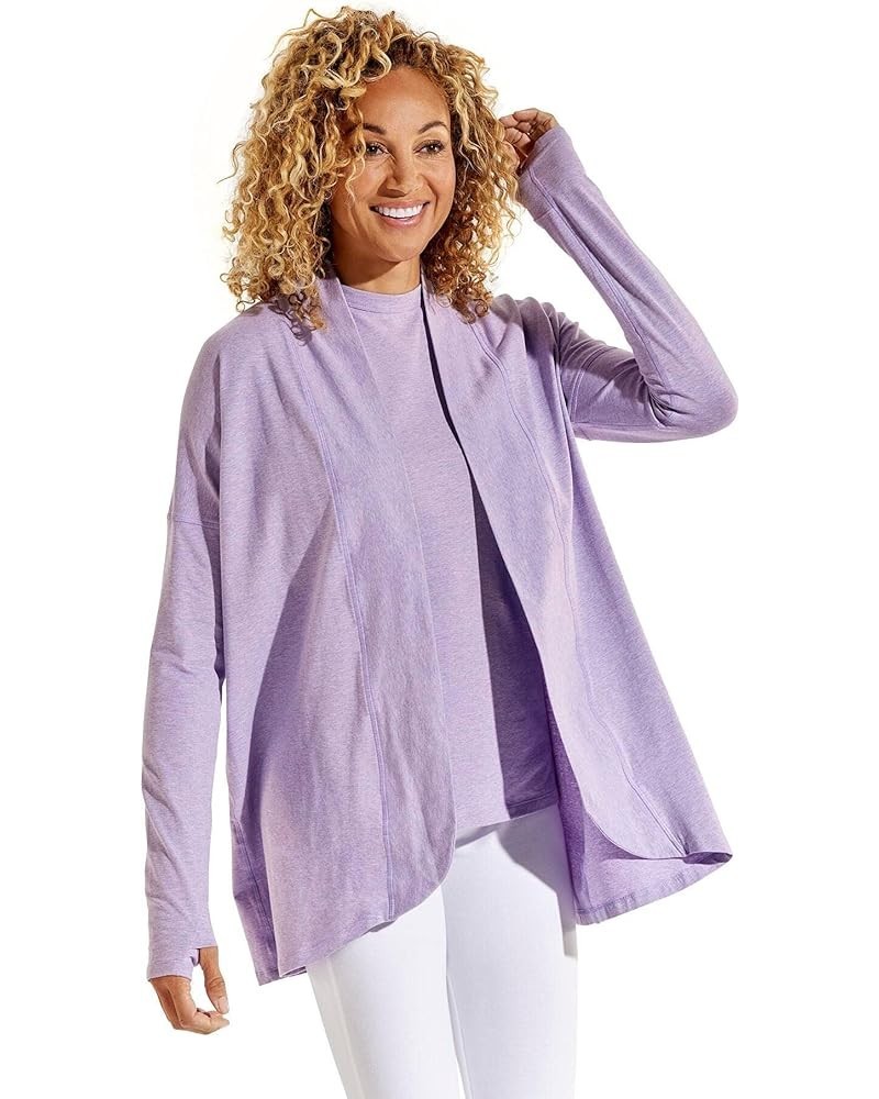 UPF 50+ Women's LumaLeo Sun Wrap - Sun Protective Soph Lilac Heather $40.42 T-Shirts