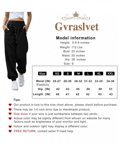 Gvraslvet Cinch Bottom Sweatpants for Women with Pockets White $20.99 Activewear