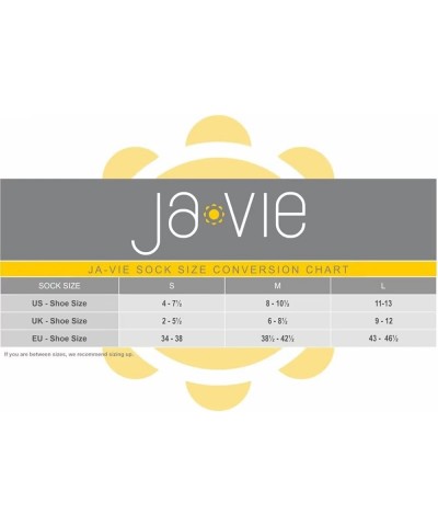 JAVIE 76% Merino Wool Graduated Compression Socks for Women & Men (15-20mmHg) Large Pink $13.51 Activewear