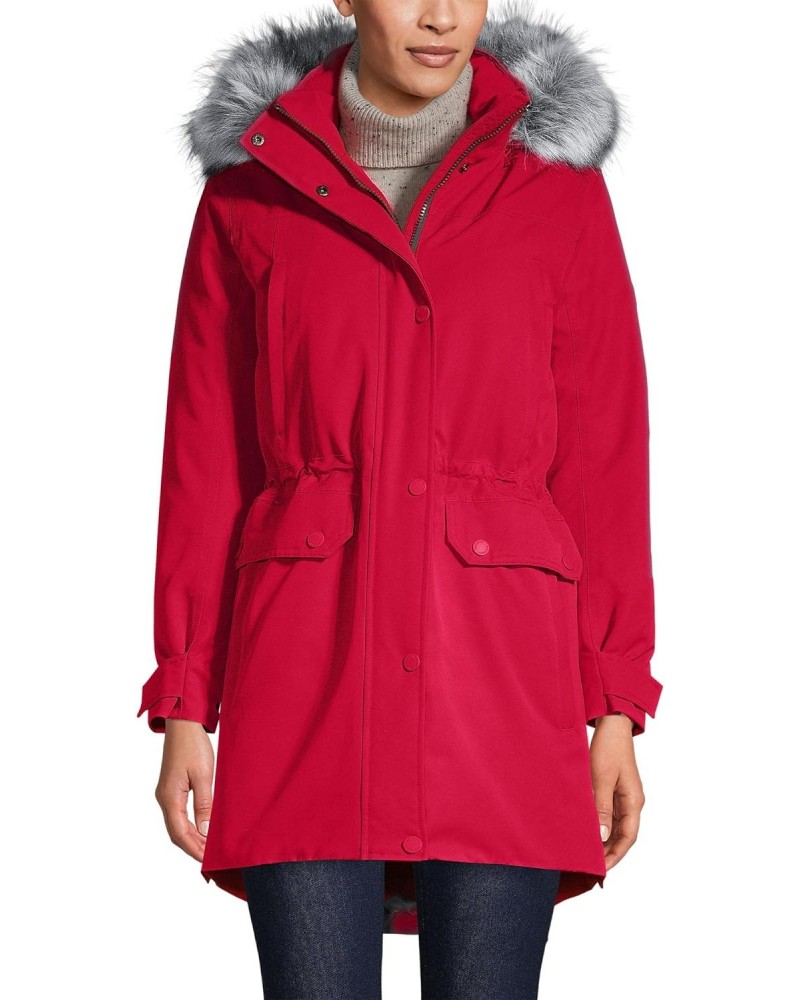 Womens Expedition Down Parka Rich Red Petite Medium $95.79 Jackets