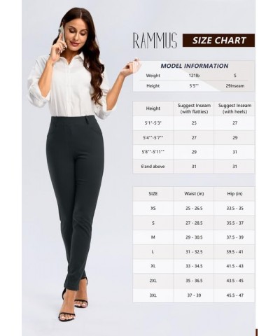 Womens Dress Pants with Pockets Business Casual Work Pants for Women Stretchy Skinny Slacks for Office 25" Inseam Beige $19.6...