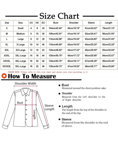 Womens Long Puffer Jacket Winter Plus Size Down Coat Thicken Fleece Lined Parka Warm Jacket Overcoats With Hooded Casual Jack...