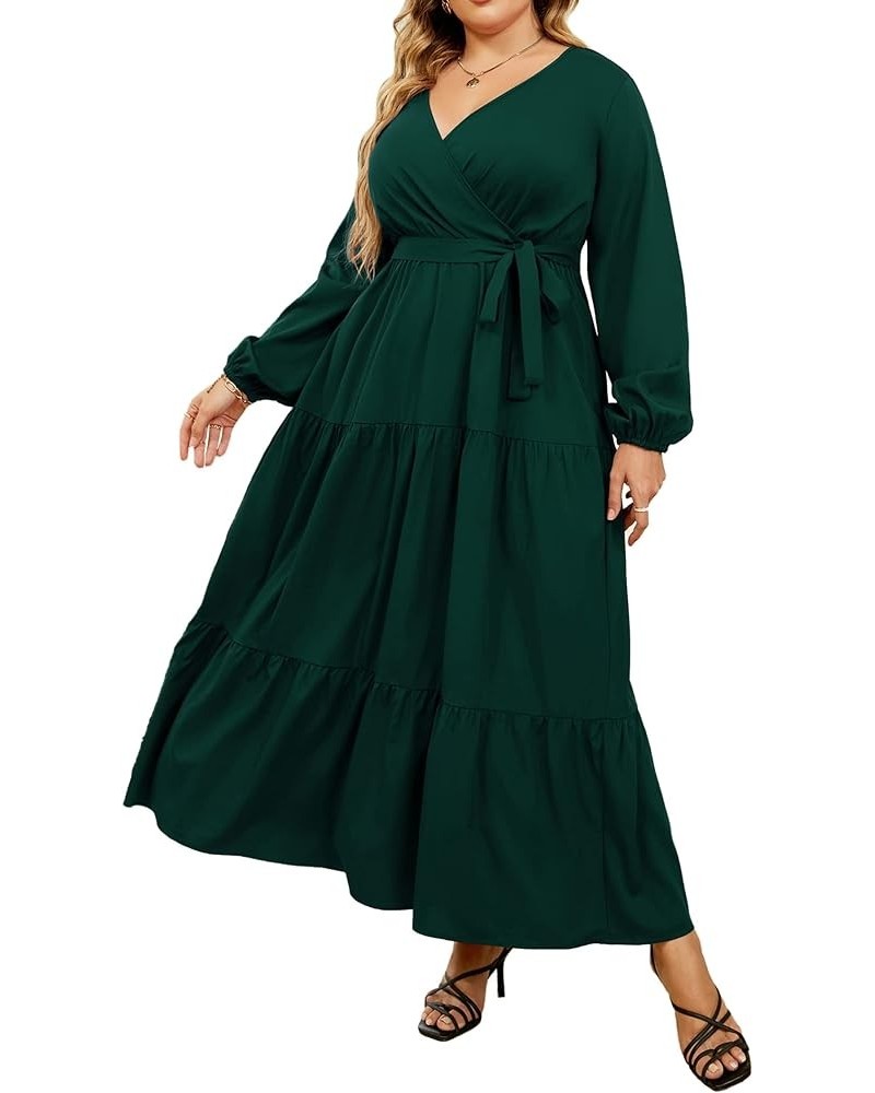 Women's Modern/Fitted Long Sleeve Green $23.36 Dresses