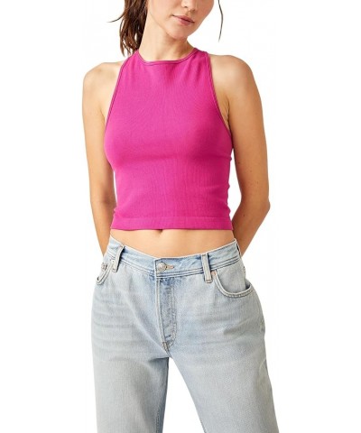 Free People Women's Hayley Racerback Brami Fuchsia Festival $11.12 Lingerie