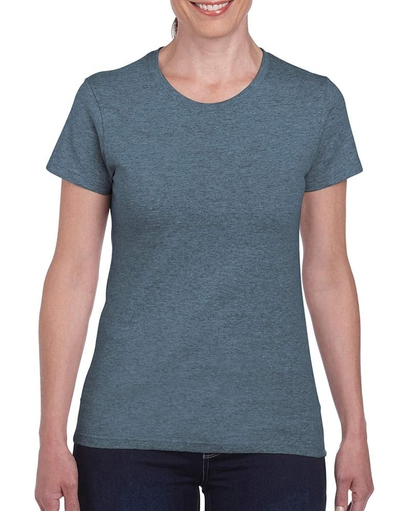 Heavy Cotton 5.3 oz. Missy Fit T-Shirt (G500L) Heather Navy $6.96 Tops