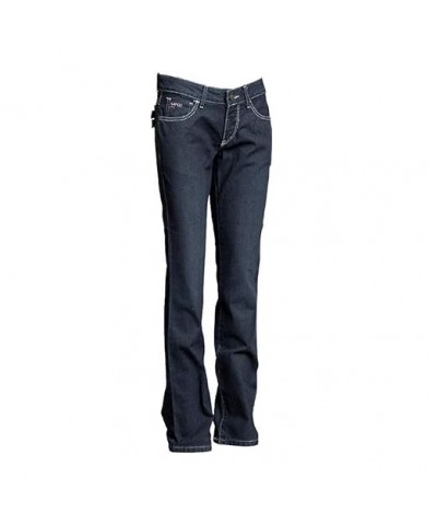 FR L-PFRD10M 26TL Ladies FR Modern Fit Jeans, 100% Cotton, 26TL, Washed Denim 24 Tall $36.59 Jeans