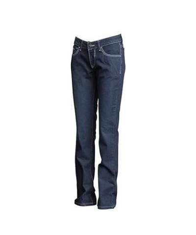 FR L-PFRD10M 26TL Ladies FR Modern Fit Jeans, 100% Cotton, 26TL, Washed Denim 24 Tall $36.59 Jeans