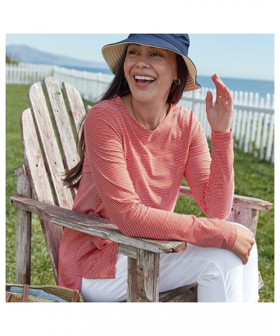 UPF 50+ Women's Daybreak Swing Top - Sun Protective Warm Angelica Summertime Paisley $14.93 Tops