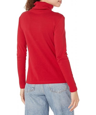 Women's Long Sleeve Turtleneck Sweater Chili Pepper $35.88 Sweaters