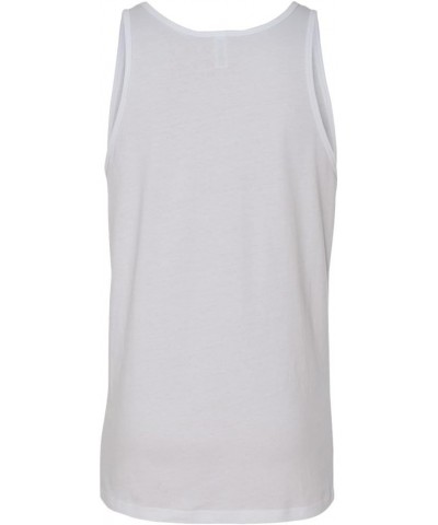 Men's Blend Comfort Jersey Tank Top White $7.14 Shirts