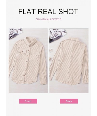 Spring Summer Tops for Women Fashion 2024 Long Sleeve Blouses and Button Down Shirts Dressy Casual White $16.20 Blouses