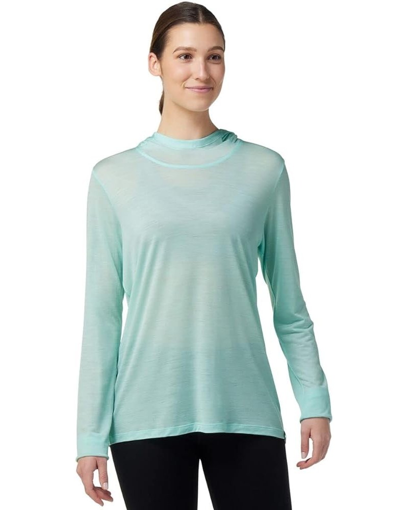 Women's Active Ultralite Hoodie Bleached Aqua Heather $29.38 Activewear