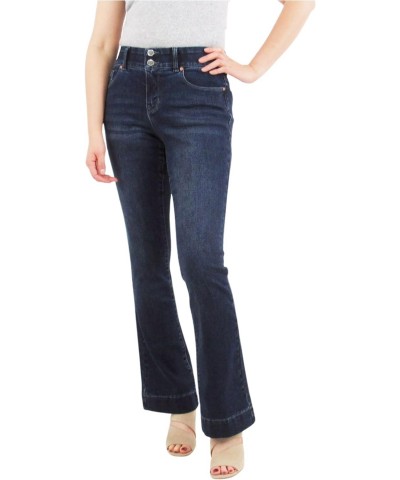 Dark Wash Tummy Control Bootcut with Wide Hem $21.17 Jeans