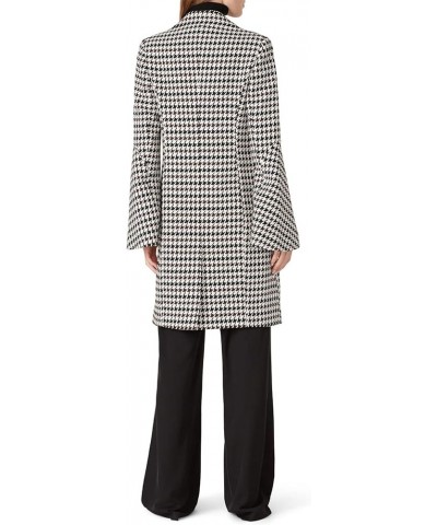 Rent The Runway Pre-Loved Houndstooth Bell Sleeve Coat Multicolored $28.58 Coats