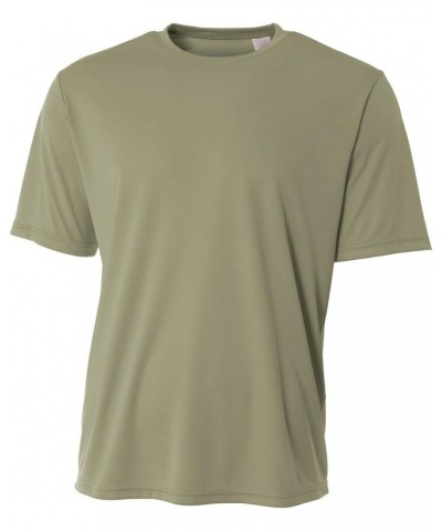 Youth Cooling Performance Crew Short Sleeve Tee Olive $7.54 T-Shirts